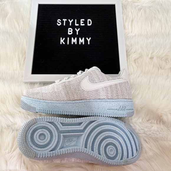 NIKE Air Force 1 Flyknit Sneakers Shoes New - Picture 6 of 8